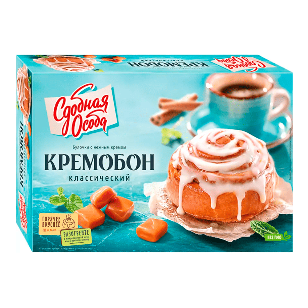 Изделие хлебобул. "Кремобон" 380г_6шт