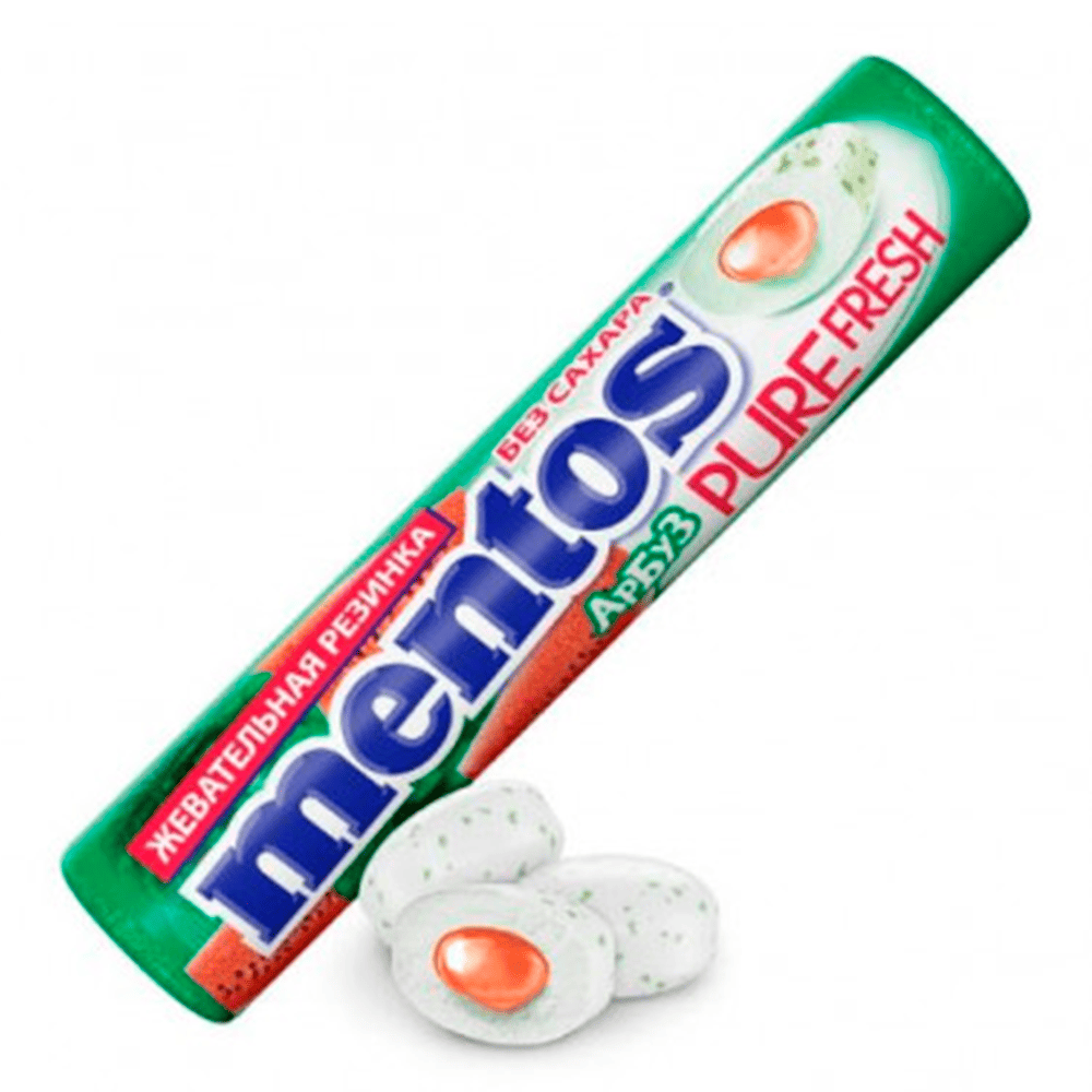 Ж/р  Mentos 15,5г Арбуз _24шт