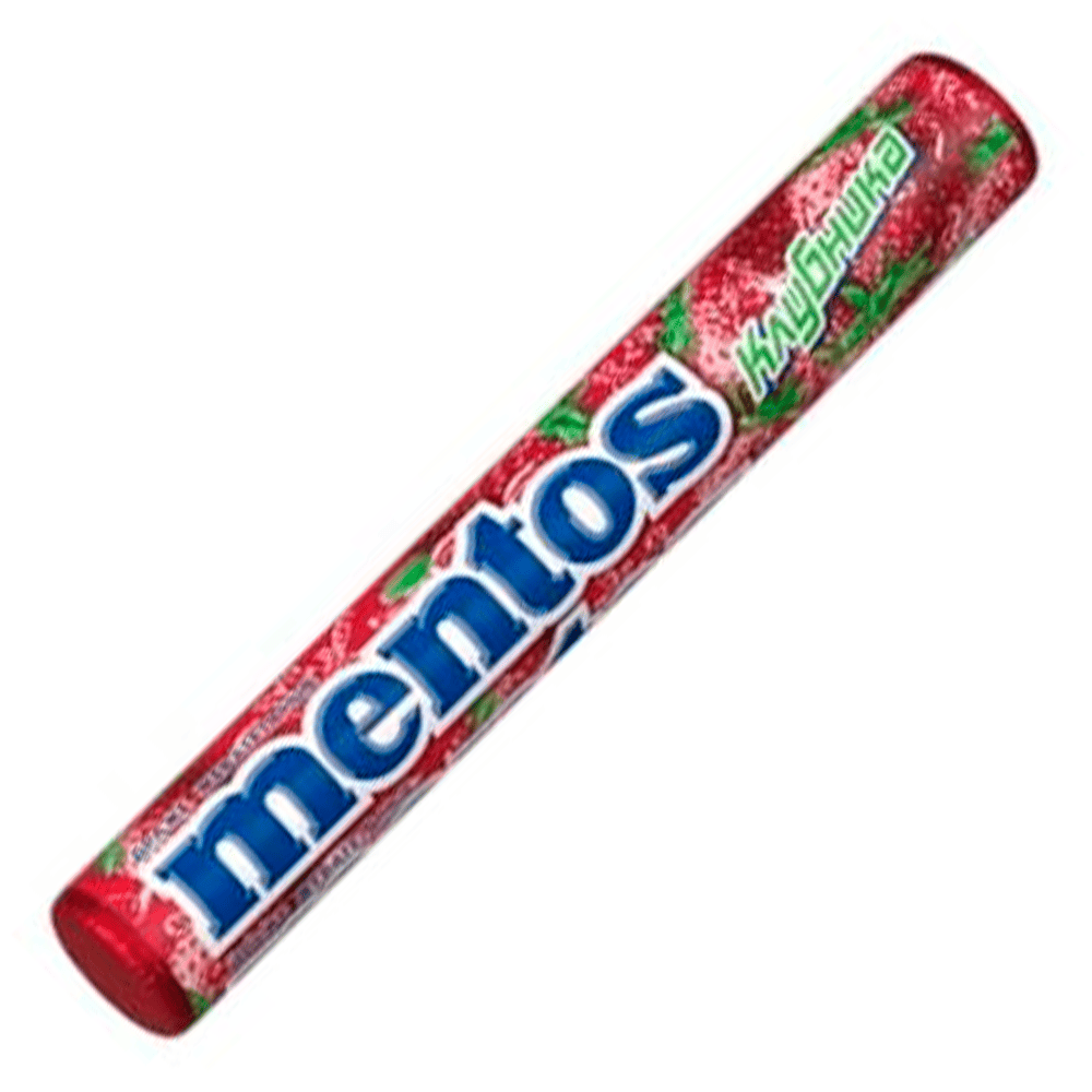 Жев. конф  Mentos 37,5г Клубника_24шт