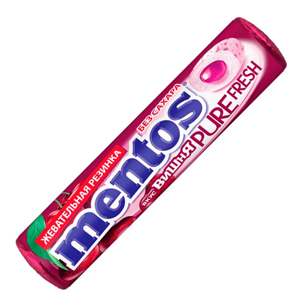 Ж/р  Mentos 15,5г Вишня _24шт