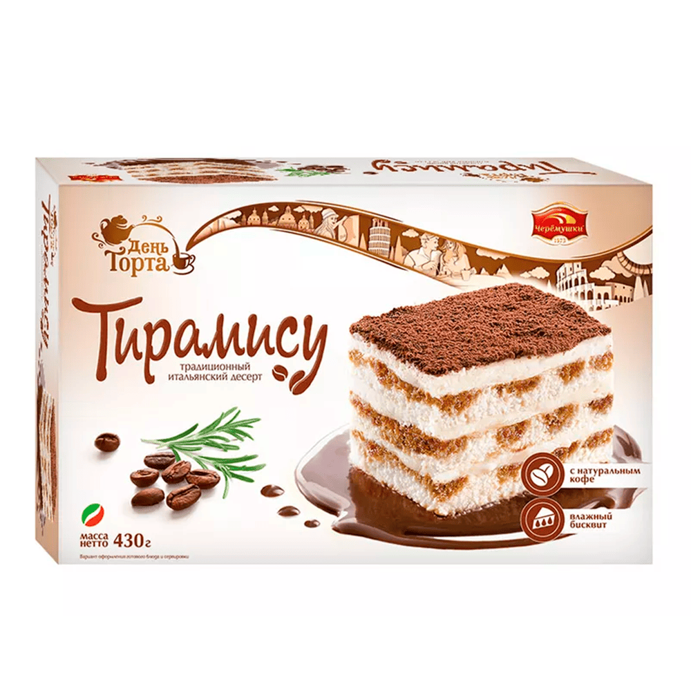 Торт "Тирамису" 430г_6шт