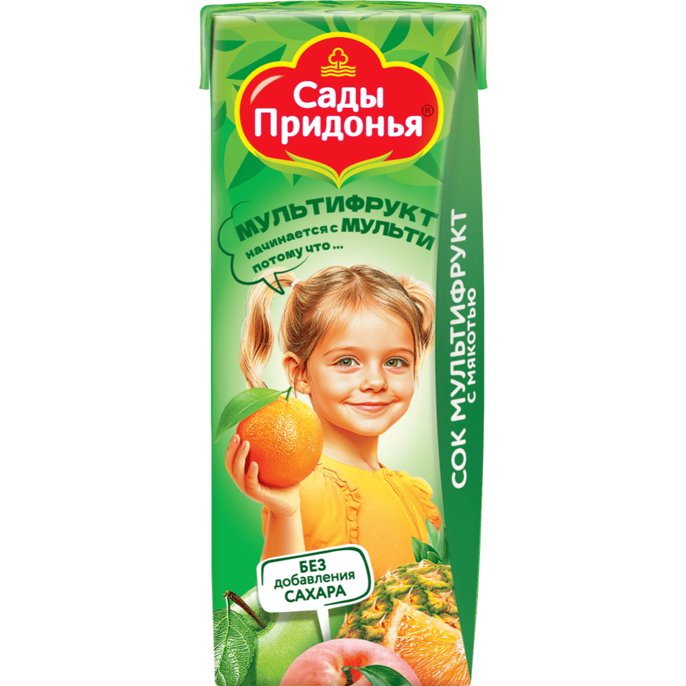 Сок СП 0,2л Мультифрукт_27шт