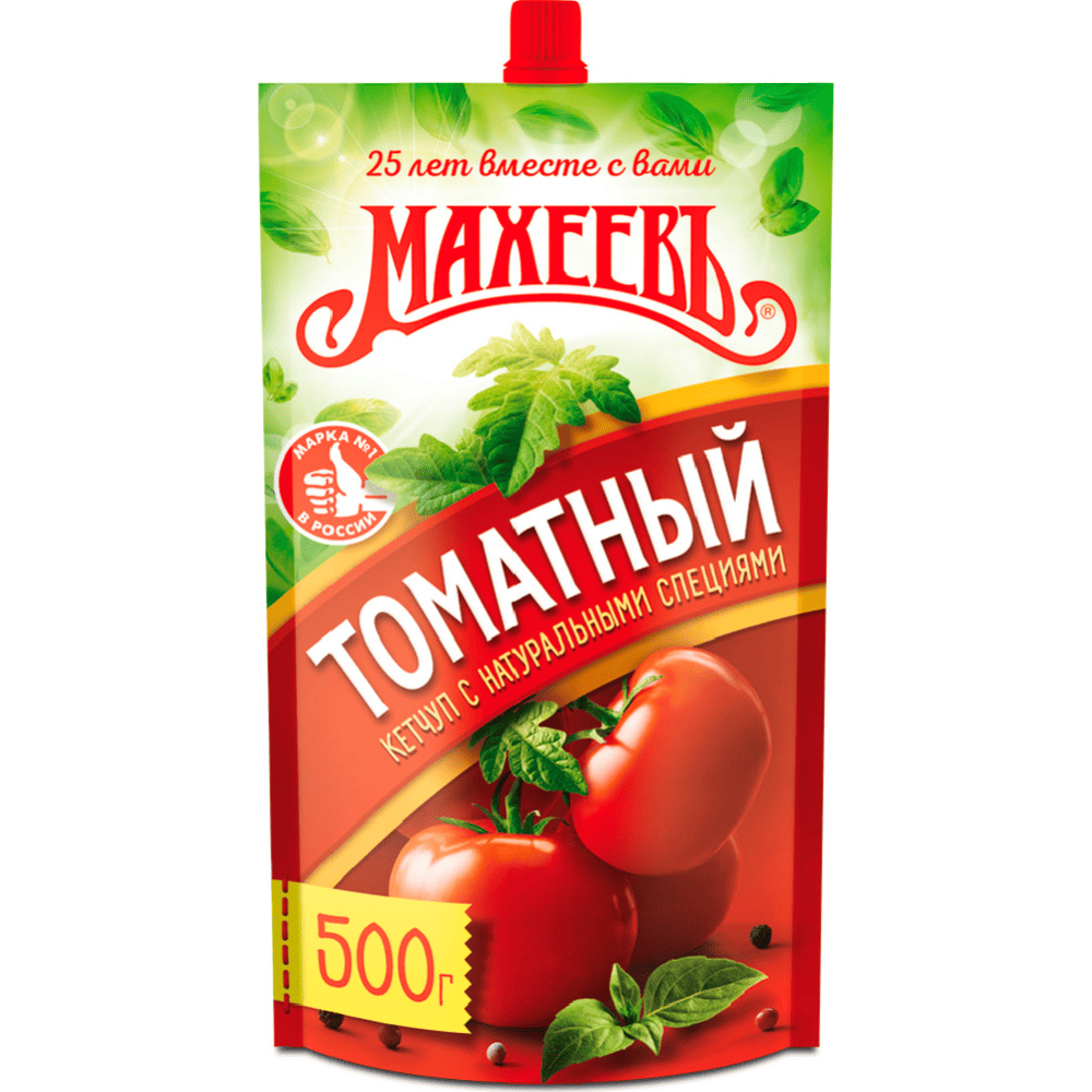 Кетчуп Махеев 500г Томатный_10шт
