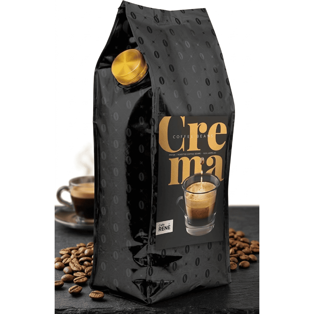 Кофе Rene Сrema 1000г зерно_4шт