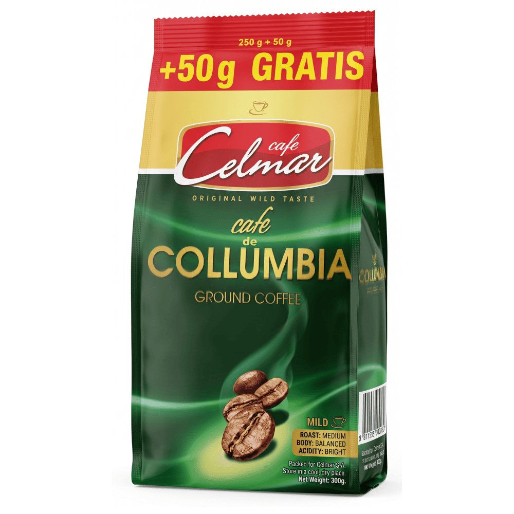 Кофе мол Collumbus 250г+50г_10шт