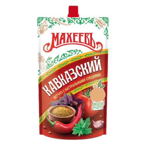 Кетчуп Махеев 300г Кавказский_16шт